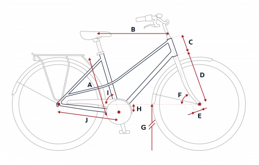 Peugeot LC01 city bike geometry